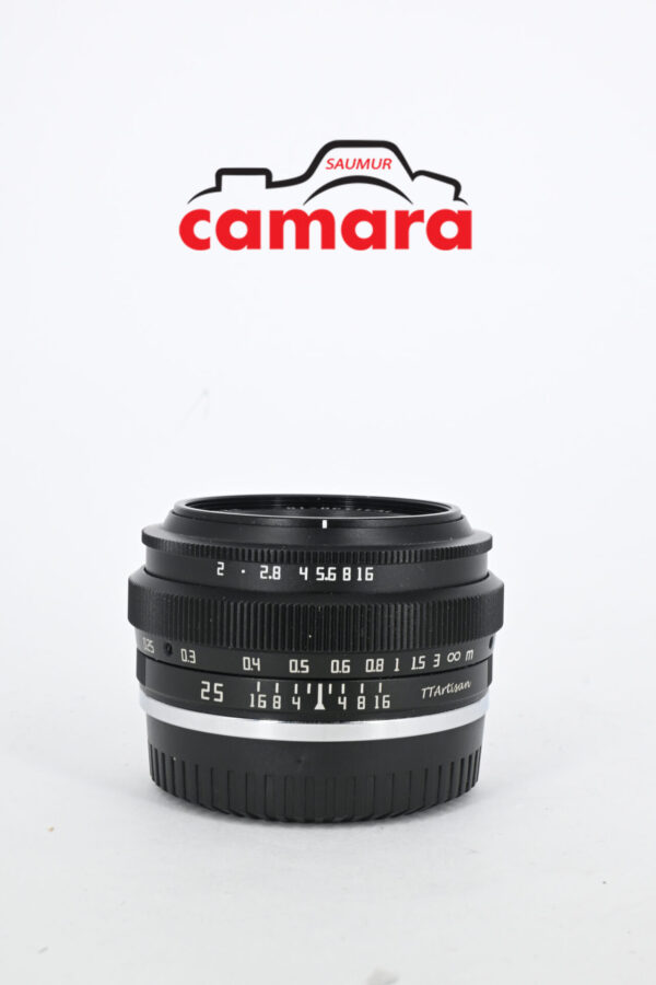 TTArtisan 25mm f/2 - monture Fujifilm X