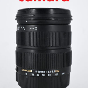 Sigma 18-200mm f/3.5-6.3 DC OS - Monture Canon EF-S